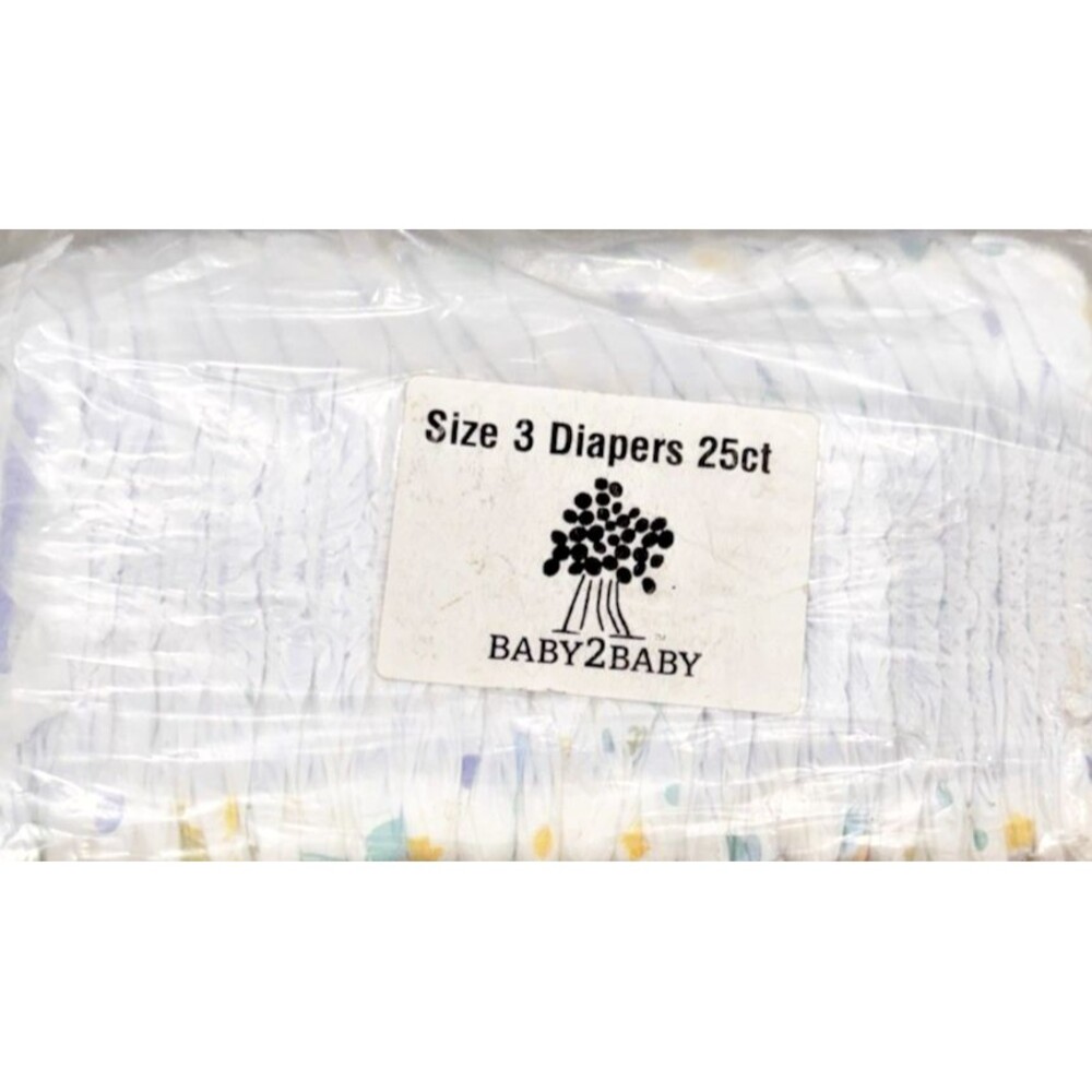 Baby 2 Baby Disposable Diapers Size 3 - 25 Pack